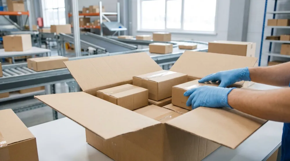 Объединение нескольких заказов Amazon в одну посылку