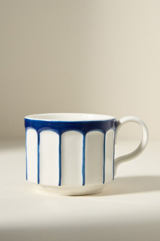 The Latte Stoneware Mug: Boulevard