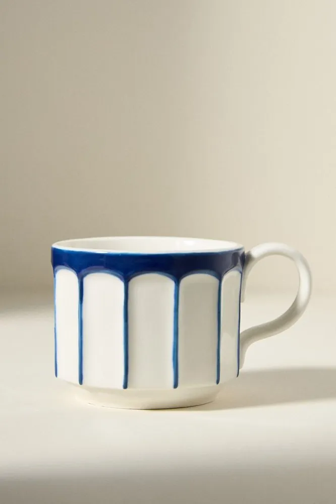 The Latte Stoneware Mug: Boulevard