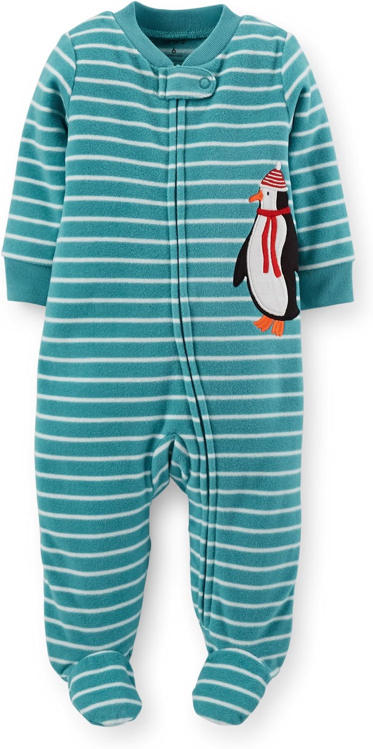 Fleece Zip-Up Sleep & Play