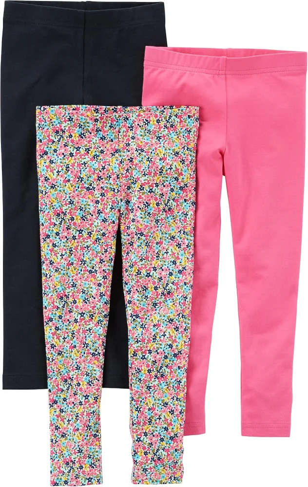 3-Pack Cotton Leggings