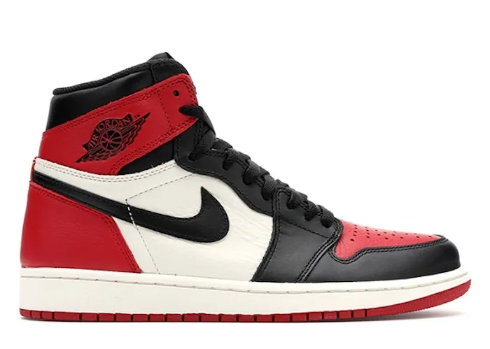 Air Jordan 1 High OG Bred Toe