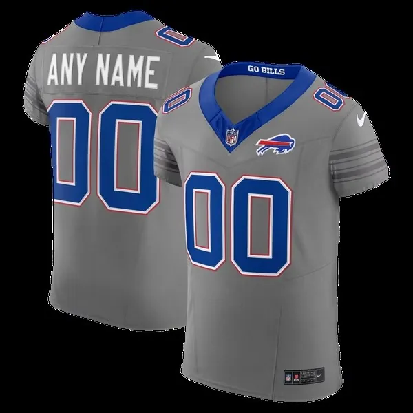 Buffalo Bills Nike Nickel City Vapor F.U.S.E. Custom Elite Jersey - Gray