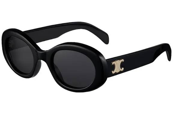 Celine Eyewear Triomphe Oval Sunglasses