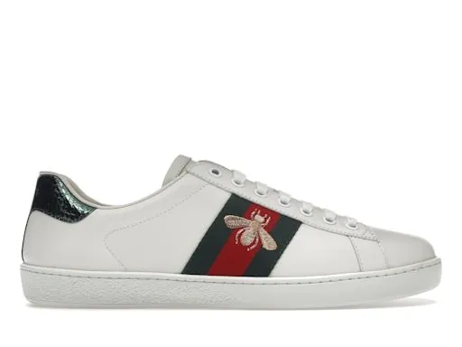 Gucci Ace Bee-Embroidered Sneakers