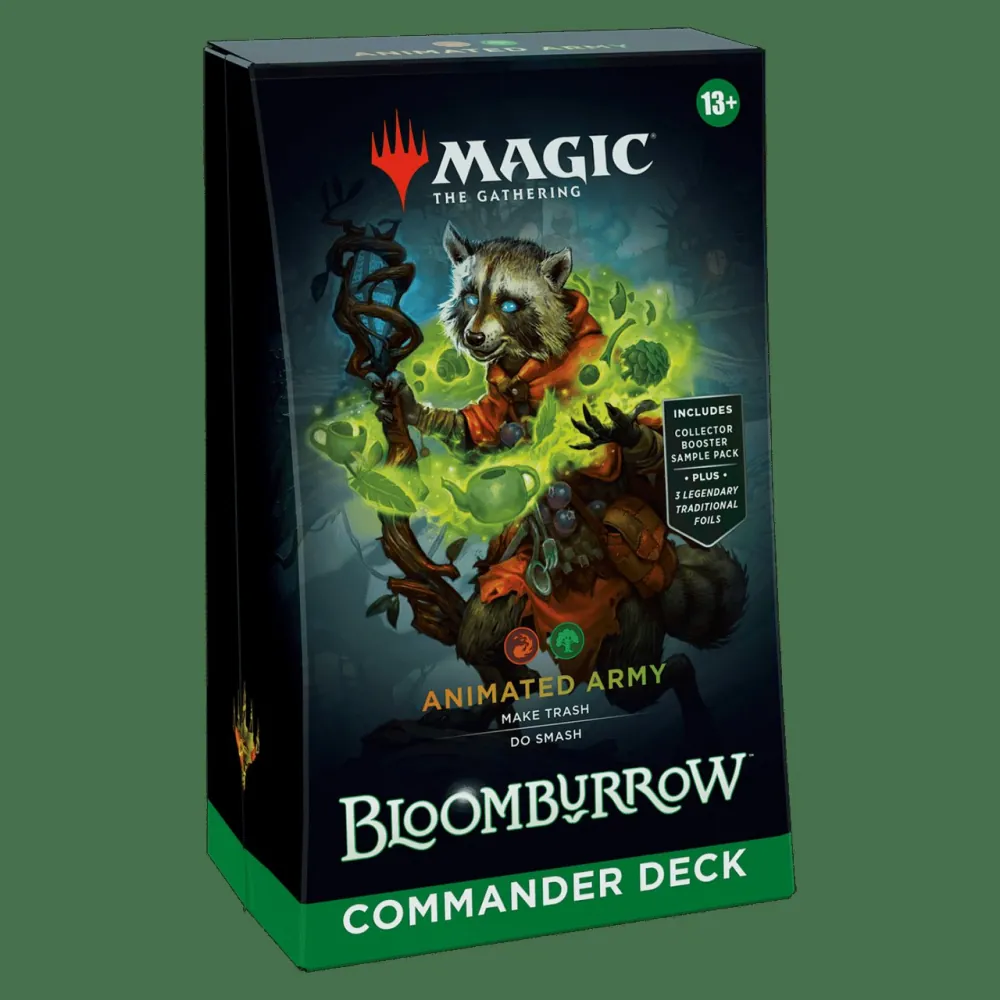 MTG Bloomburrow — Animated Army Commander Deck