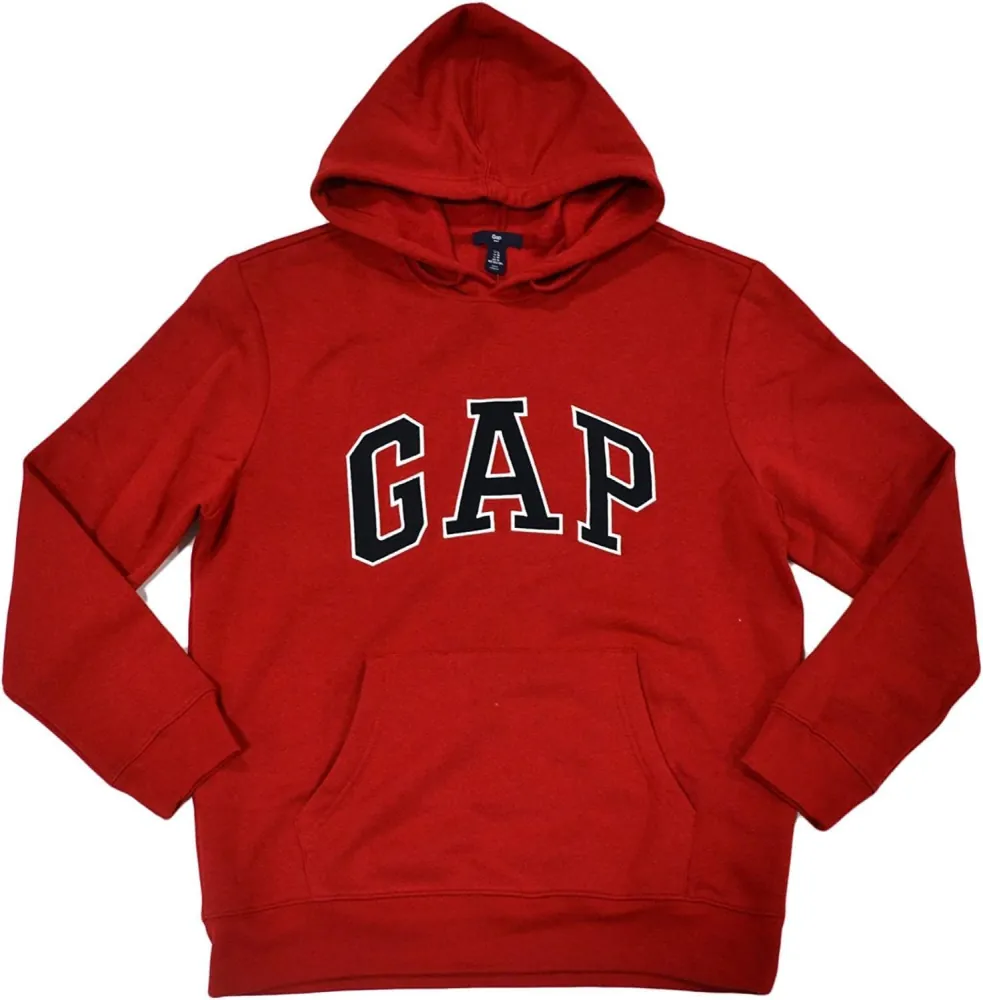 Gap Arch Logo Fleece Pullover Hoodie