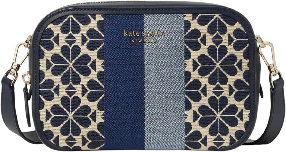 Spade Flower Jacquard Camera Bag