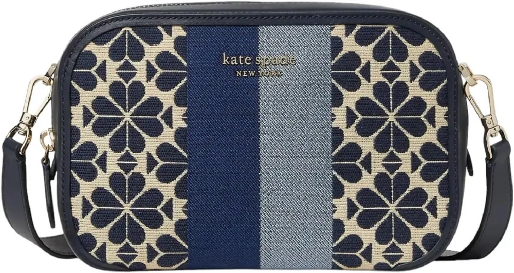 Spade Flower Jacquard Camera Bag