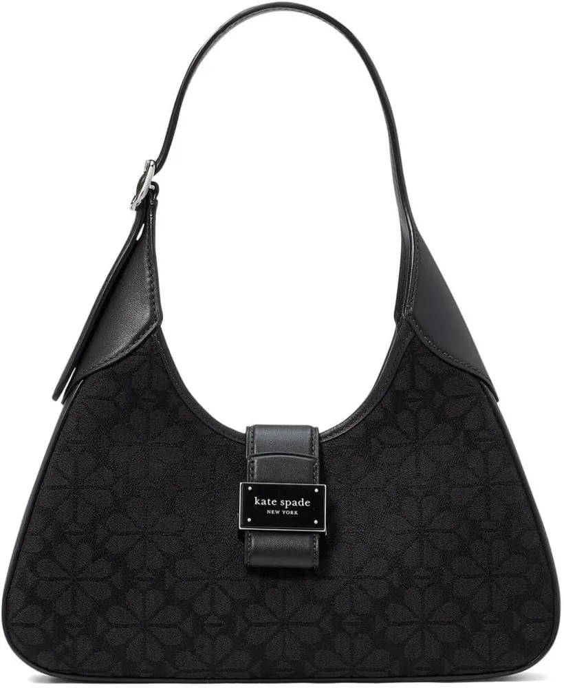 Spade Flower Jacquard Shoulder Bag
