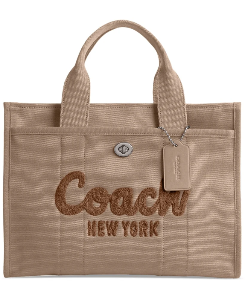 COACH Cargo Canvas Tote