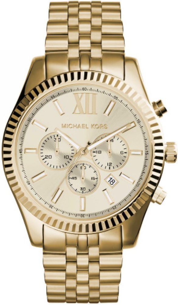 Lexington Gold-Tone Chronograph