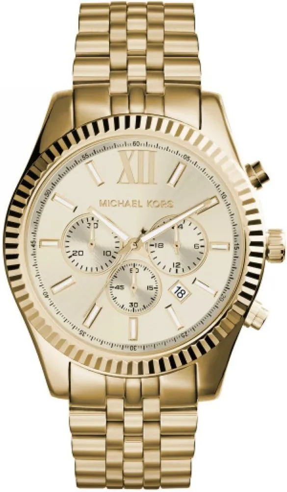 Lexington Gold-Tone Chronograph