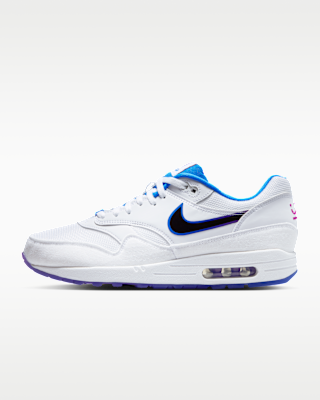 Nike Air Max 1 "Royals" — White/Soar/Vivid Grape