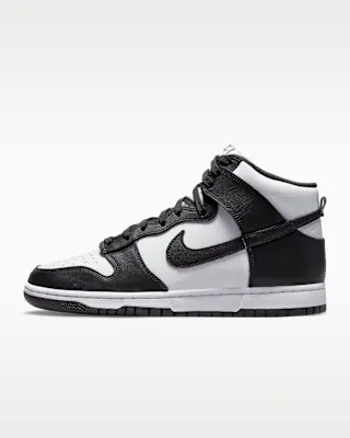 Nike Dunk High Retro — White/Total Orange/Black
