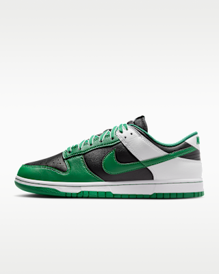 Nike Dunk Low Retro — Black/White/Clover