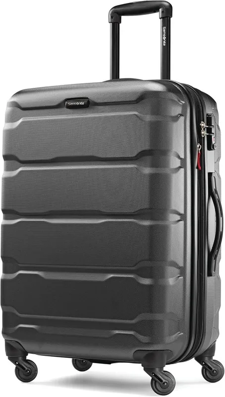 Samsonite Omni PC Hardside Checked-Medium 24" Spinner