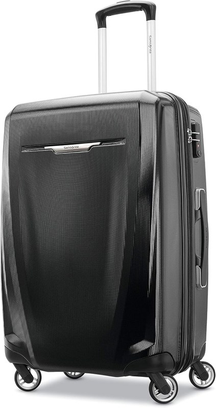 Samsonite Winfield 3 DLX Hardside Checked-Medium 25" Spinner