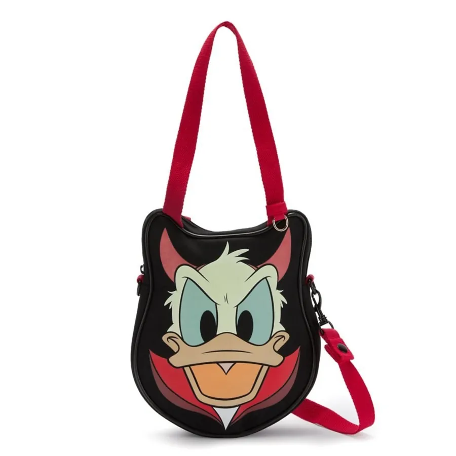 Donald Duck Halloween Glow-in-the-Dark Mini Big Face Canvas Tote