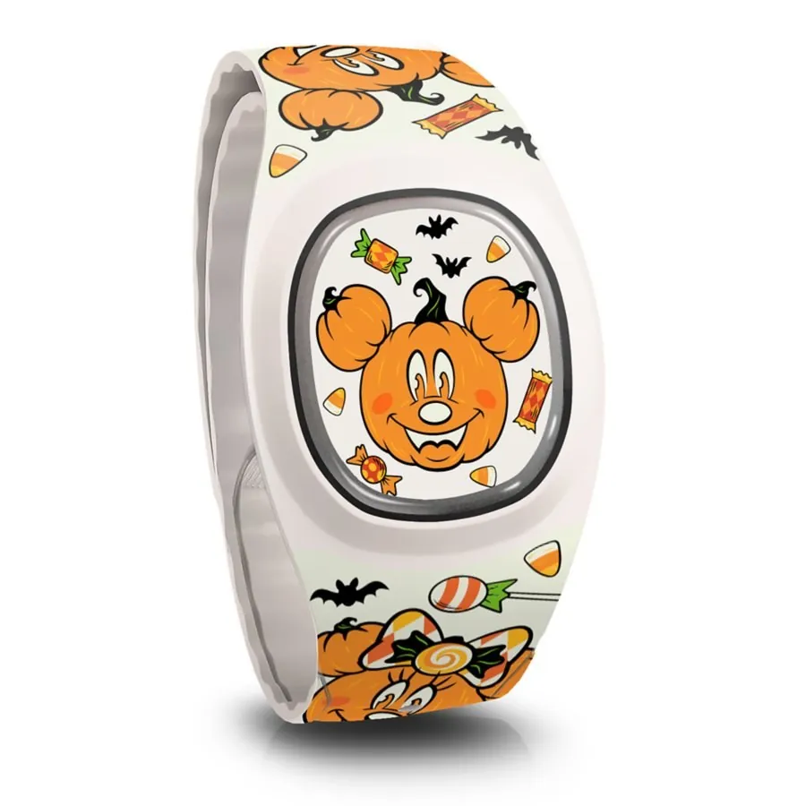 Mickey and Minnie Mouse Jack-o'-Lanterns Halloween MagicBand+ – Limited Release