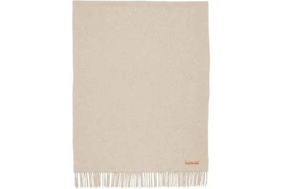Acne Studios Fringe Wool Scarf