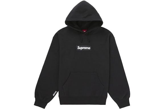 Supreme Box Logo Hooded Sweatshirt FW25 Black