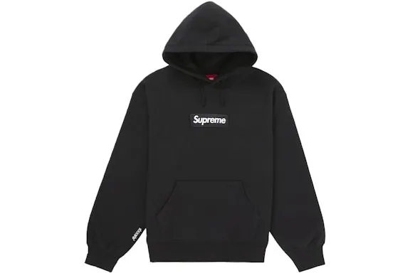 Supreme Box Logo Hooded Sweatshirt FW25 Black