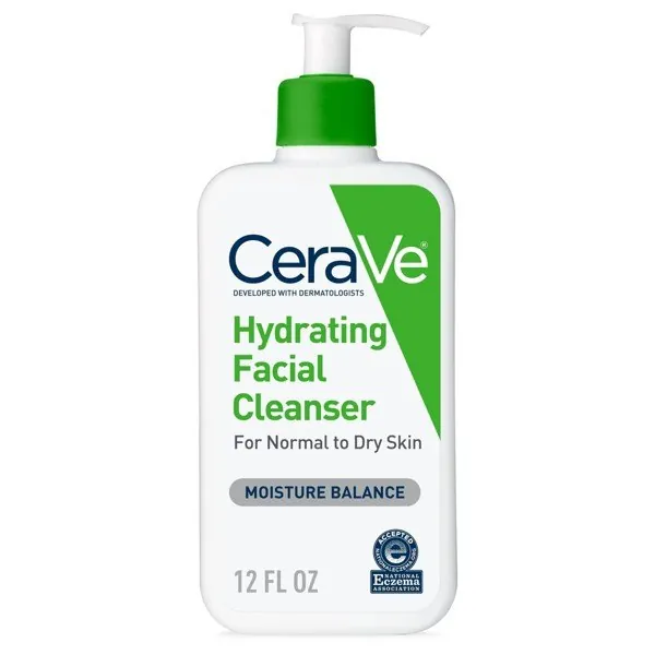 CeraVe Hydrating Face Wash with Hyaluronic Acid