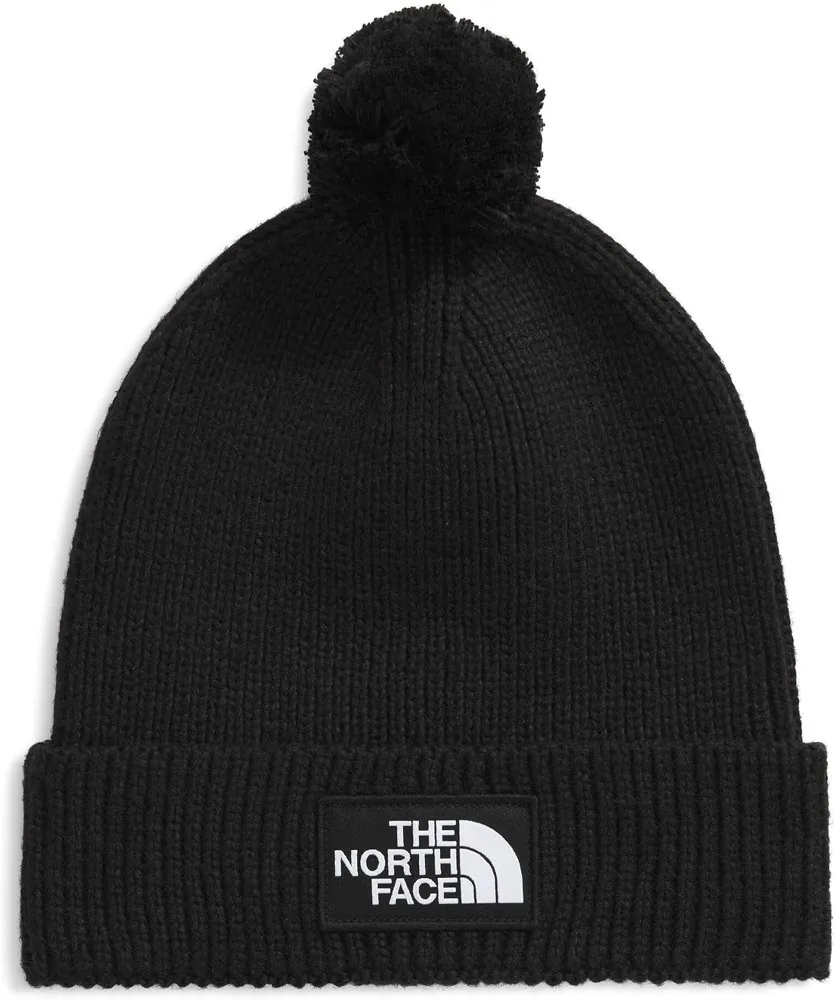 TNF Logo Box Pom Beanie
