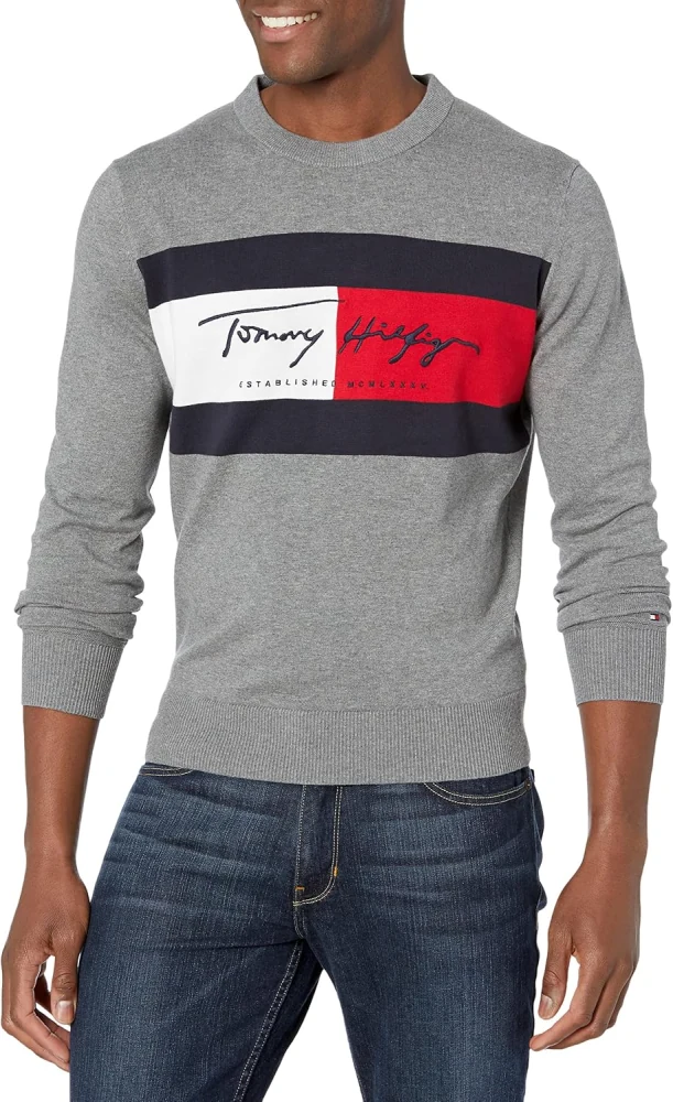 Crewneck Logo Sweater