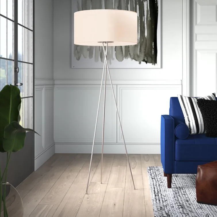 Mercury Row Barfield 66" Tripod Floor Lamp