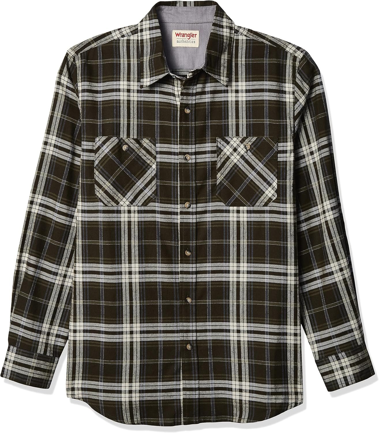 Wrangler Authentics Long Sleeve Flannel Shirt