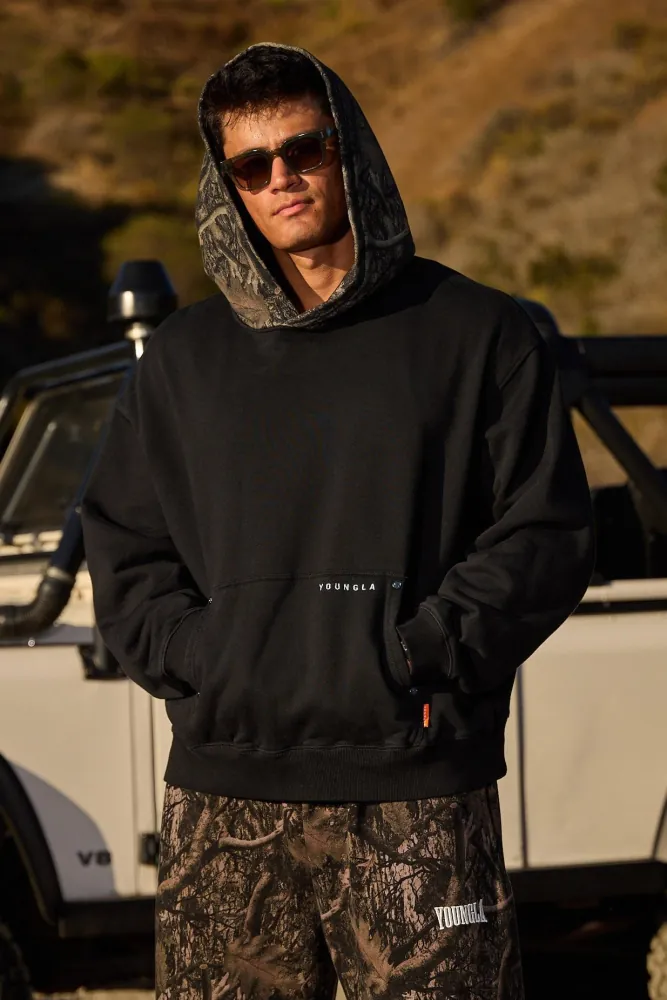 YoungLA 5098 Tree Camo Hoodie